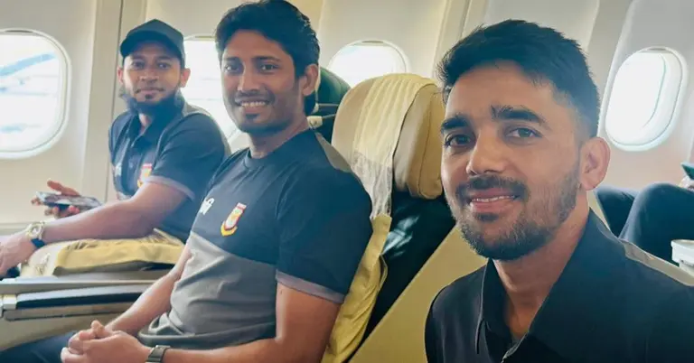 শ্রীলঙ্কার বিপক্ষে খেলতে দেশ ছেড়েছে বাংলাদেশ ক্রিকেট দলের দ্বিতীয় বহর